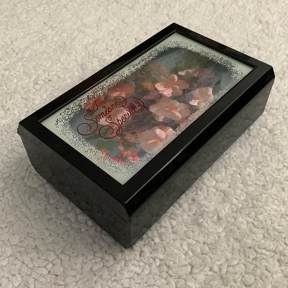 Vintage Für Elise Musical Jewelry Box